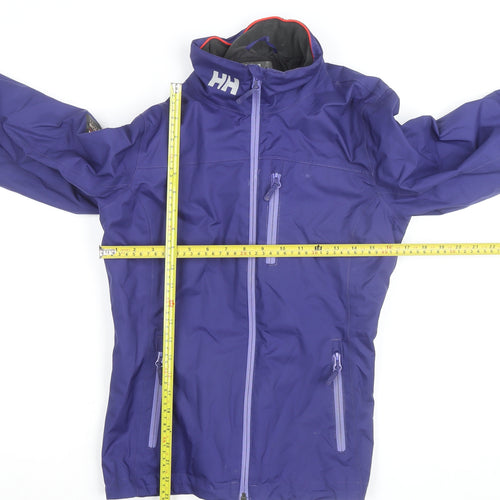 Helly Hansen Womens Purple Waterproof Windbreaker Jacket S