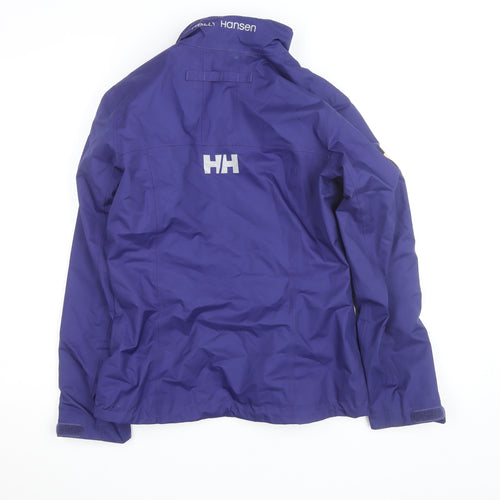 Helly Hansen Womens Purple Waterproof Windbreaker Jacket S