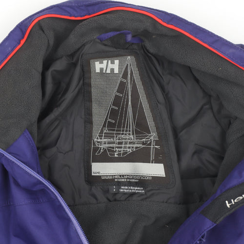 Helly Hansen Womens Purple Waterproof Windbreaker Jacket S
