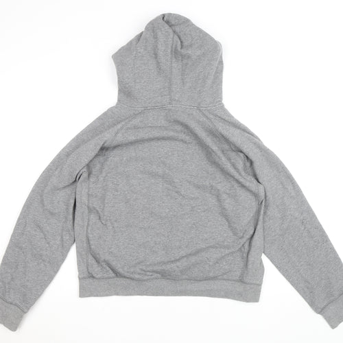 Genuine Pigment Dyed Women's Grey Hoodie XL Tree Hill NC Graphic Pullover
