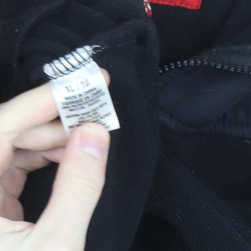 Aeropostale Men's Black Fleece Softshell Windbreaker Jacket XL