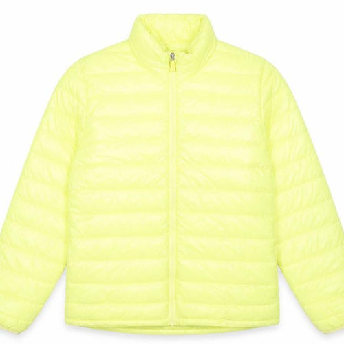 H&M Yellow Teen Girls 14 Lightweight Puffer Active Jacket