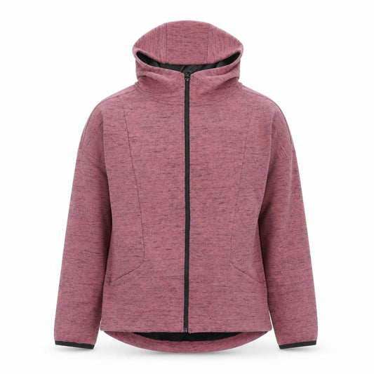 Front view of Dunnes Men’s Pink Sport Hooded Full Zip Jacket, size M