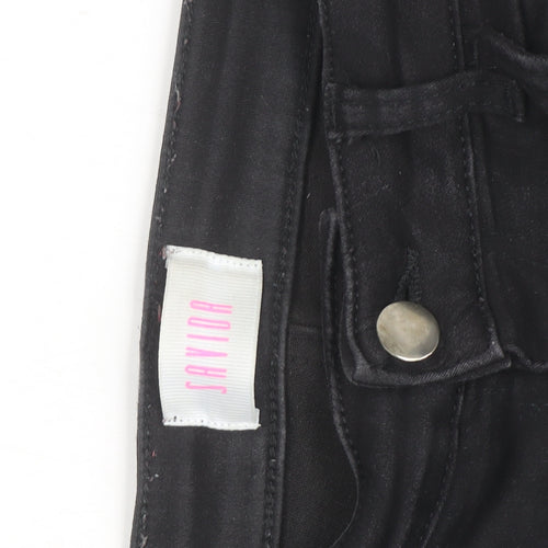 Savida Women’s Black High Rise Skinny Jeans Size 12