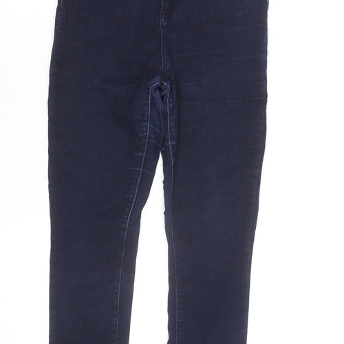 Gallery Women Blue Skinny Mid Rise Stretch Denim Jeans Size 12