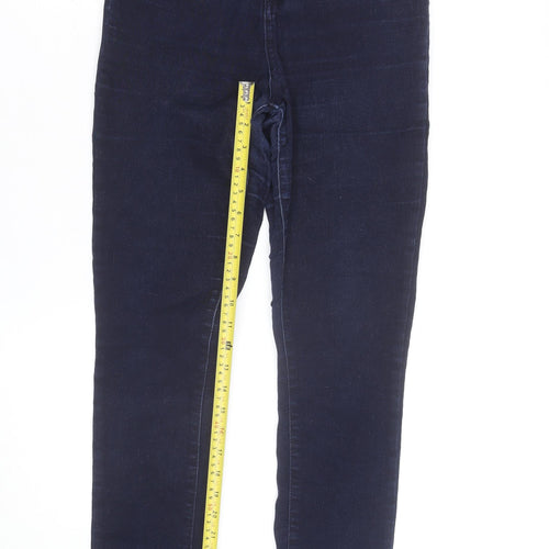 Gallery Women Blue Skinny Mid Rise Stretch Denim Jeans Size 12
