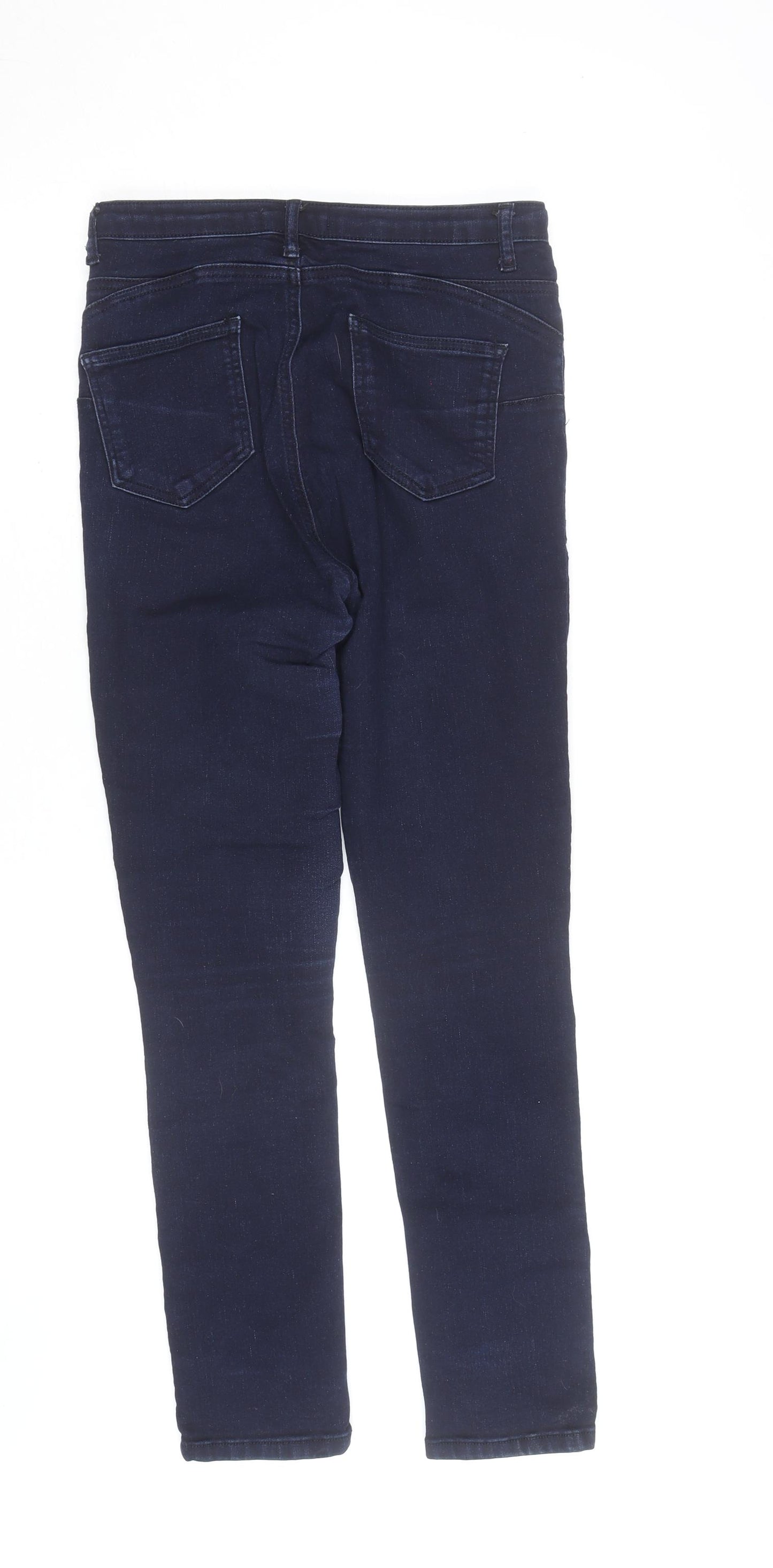 Gallery Women Blue Skinny Mid Rise Stretch Denim Jeans Size 12