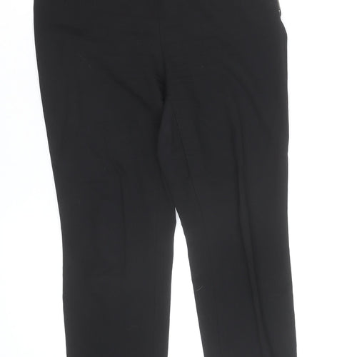 Calvin Klein Women's Black Size 8 Slim Tapered Trousers
