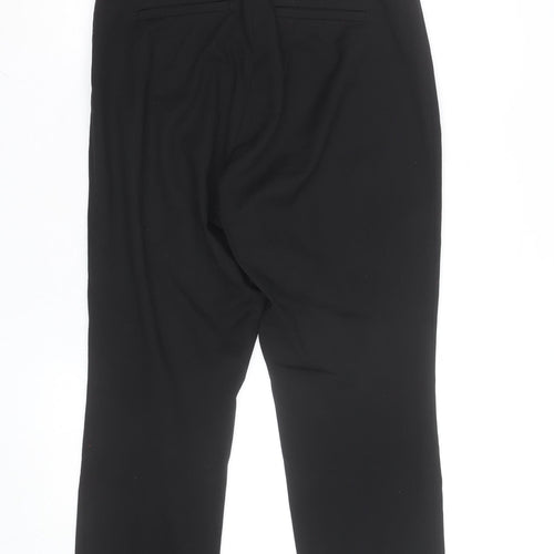 Calvin Klein Women's Black Size 8 Slim Tapered Trousers