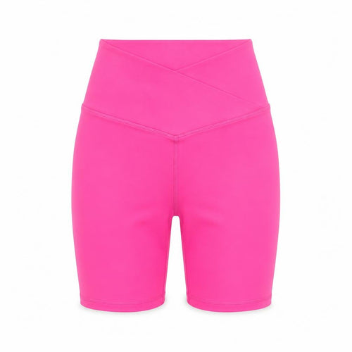 90 Degree by Reflex Womens Pink XS Biker Shorts Yoga Gym Activewear