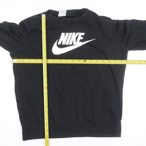 Nike Men's Black XS Pullover Sweatshirt Crew Neck Sports Fleece