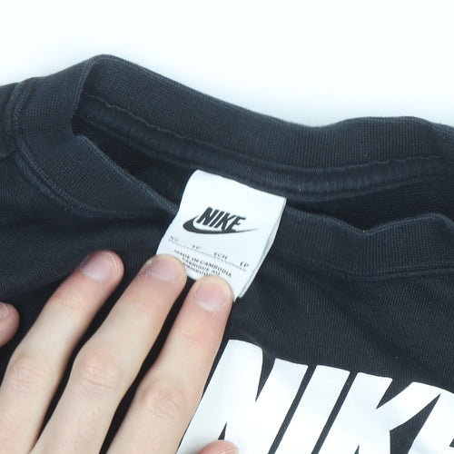 Nike Men's Black XS Pullover Sweatshirt Crew Neck Sports Fleece