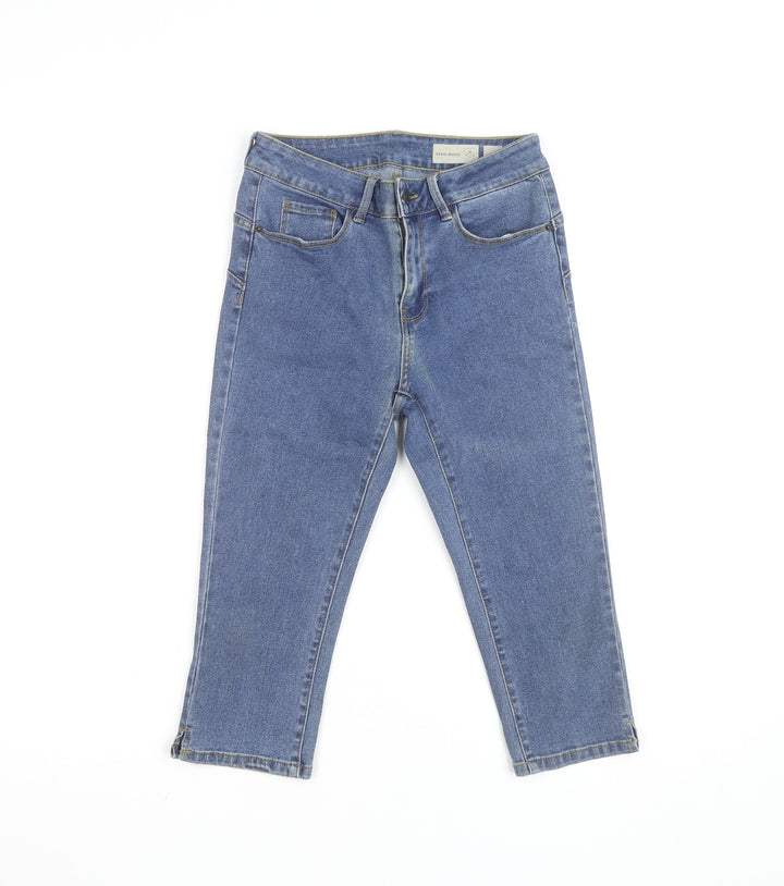 Vero Moda Womens Blue XS Slim Ankle Denim Jeans