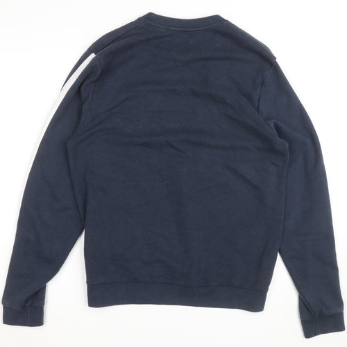 Jack Wills Men’s Blue & White Crew Neck Sweatshirt Size L