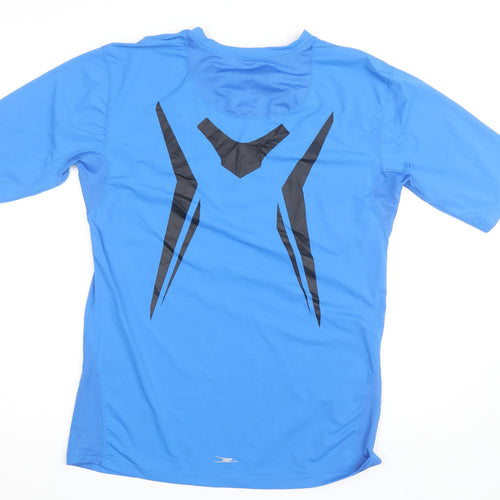 Crane Men’s Blue XL Compression T-Shirt Gym Training Top