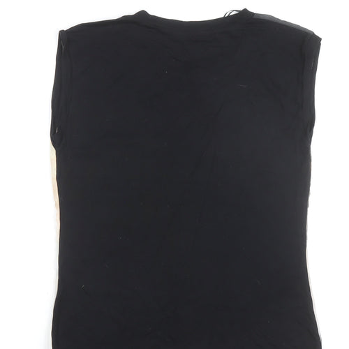 Savida Women’s Multicoloured Graphic Sleeveless T-Shirt Size 10