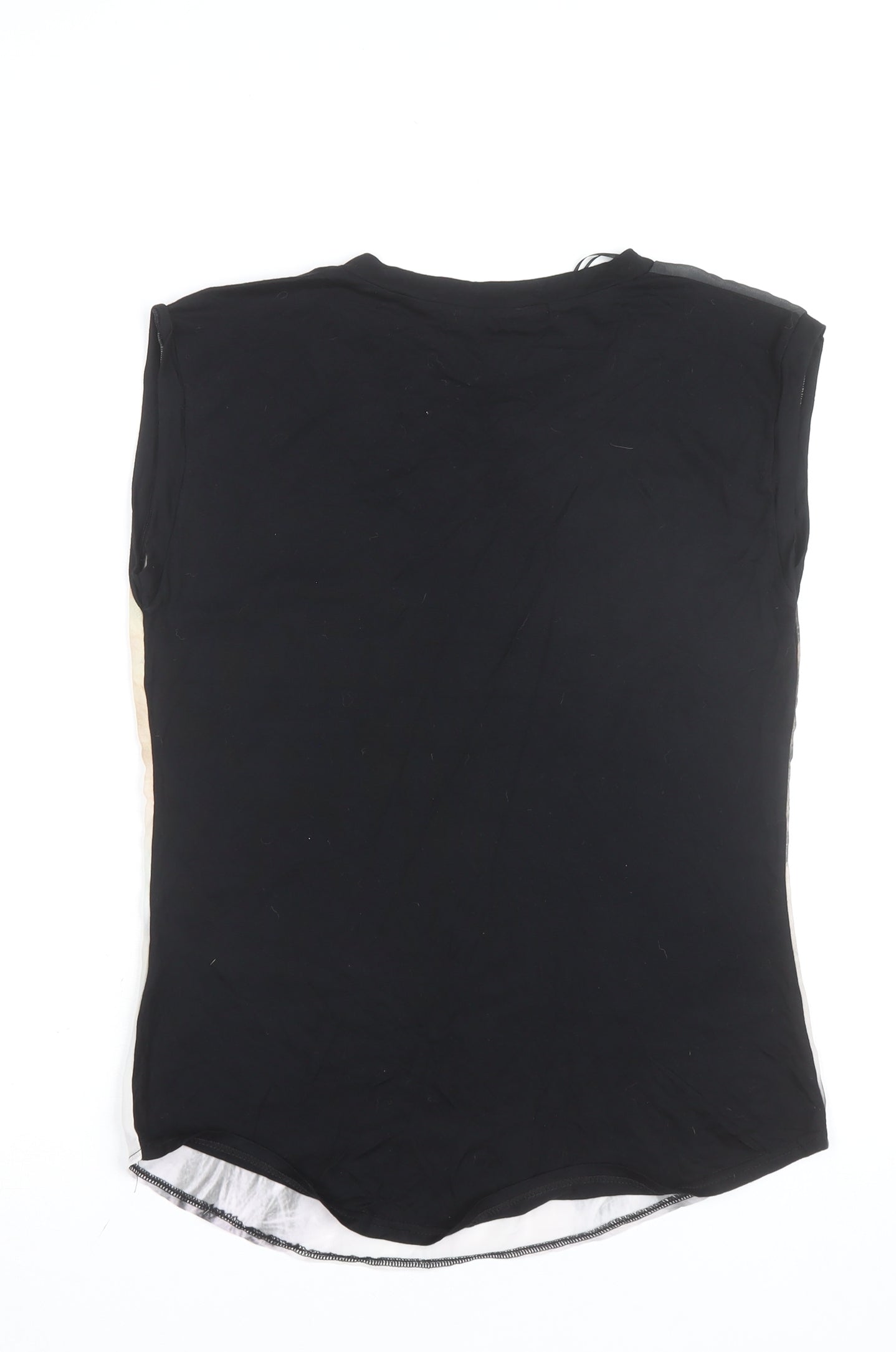 Savida Women’s Multicoloured Graphic Sleeveless T-Shirt Size 10