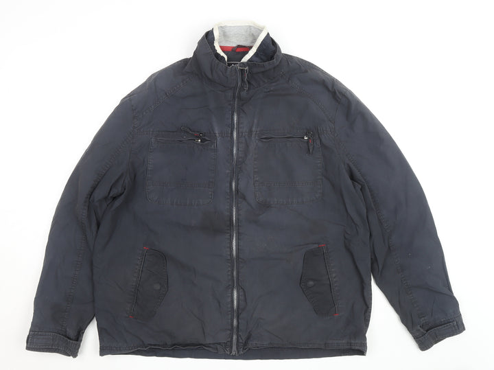 Maine New England Men's Blue XL Shower Resistant Jacket