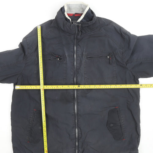 Maine New England Men's Blue XL Shower Resistant Jacket