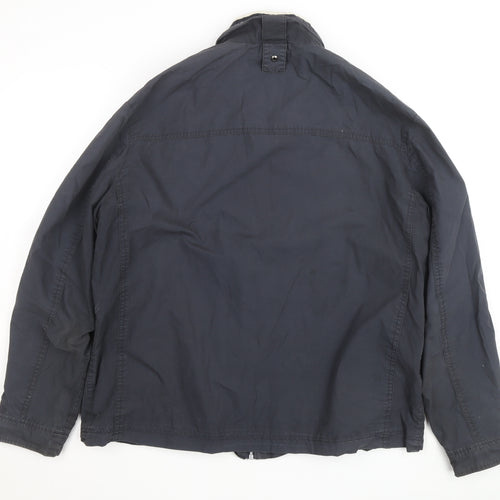 Maine New England Men's Blue XL Shower Resistant Jacket