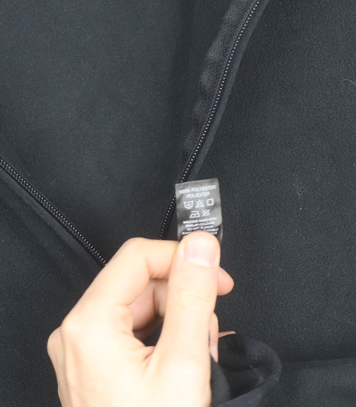 Dunnes Women's Black Fleece Full Zip Active Jacket Size 12