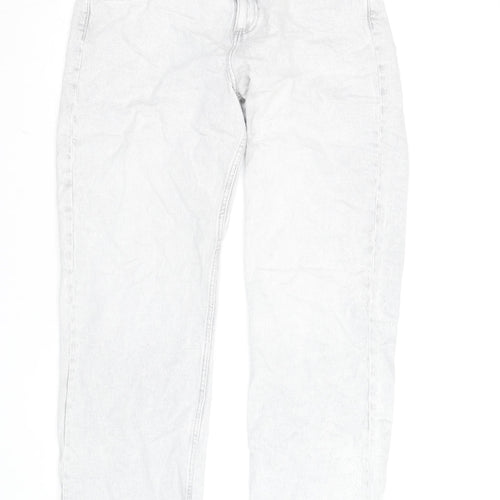 Denim Co. Women’s Grey High Rise Mom Jeans Size 12 Regular