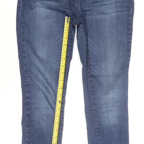U.S. Polo Assn Women Blue Skinny Jeans Size 8 Denim Stretch
