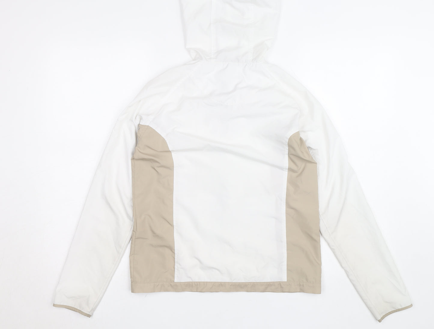 Calvin Klein Golf Men's Beige White Small Windbreaker Jacket