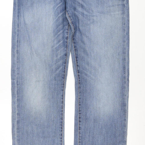 Levi's 514 Men's Blue Straight Leg Jeans W34 L34 Regular Fit