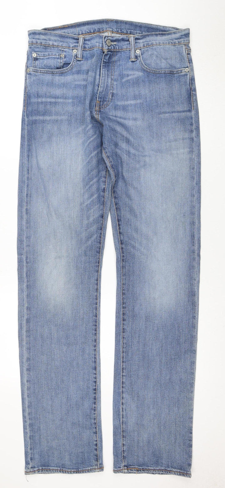 Levi's 514 Men's Blue Straight Leg Jeans W34 L34 Regular Fit