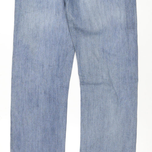 Levi's 514 Men's Blue Straight Leg Jeans W34 L34 Regular Fit