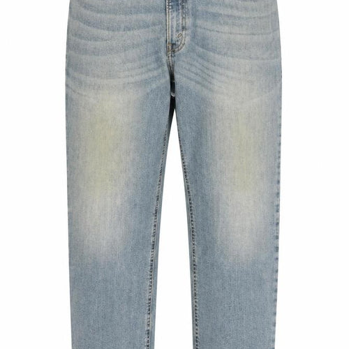 Levi Strauss Men's Blue 38x30 Regular Fit Straight Denim Jeans