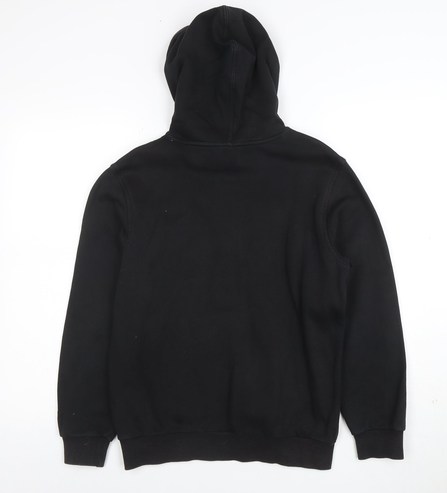 Puma Boys Black Pullover Hoodie Graphic Print Size 14 Years