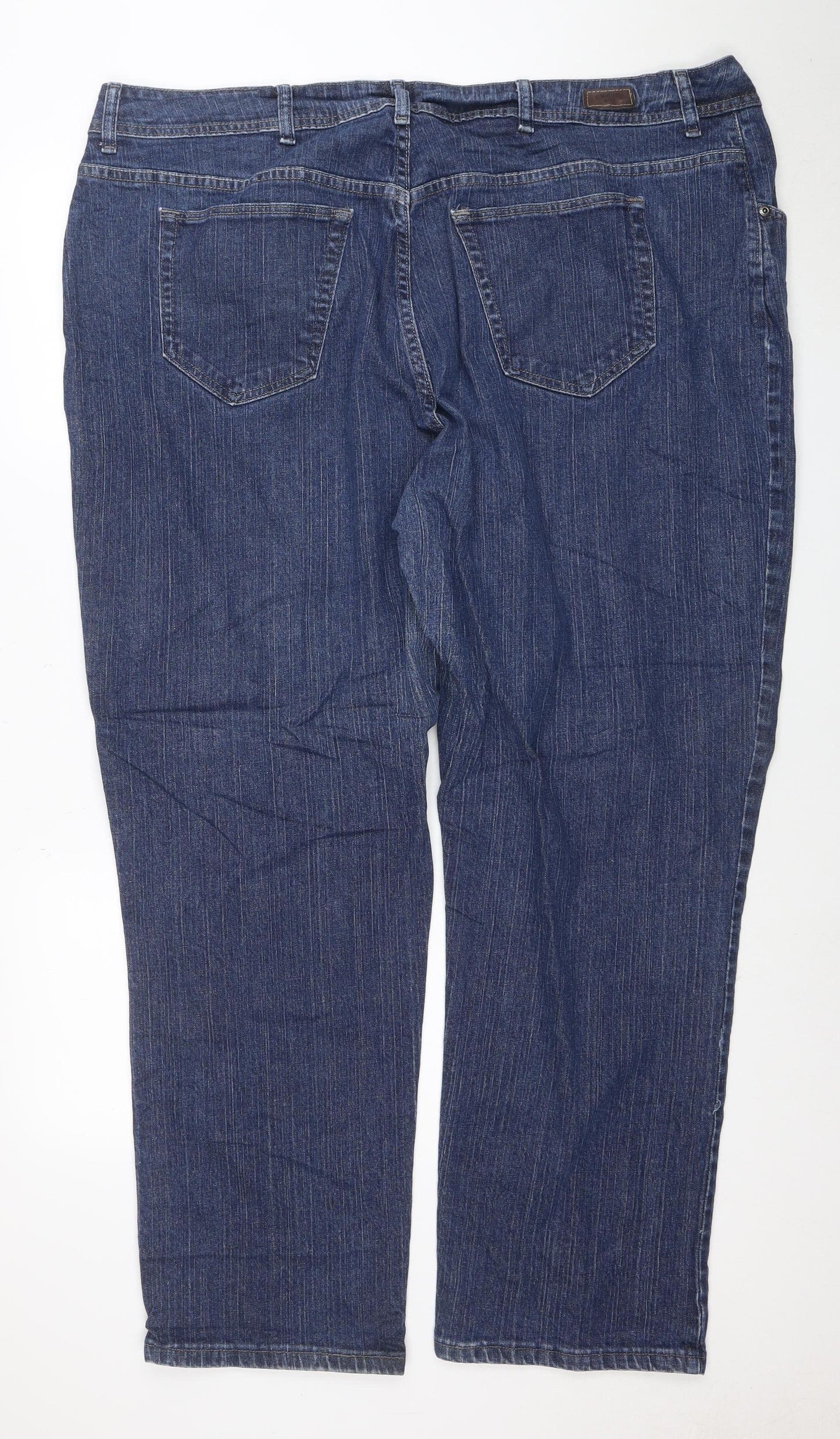 Lee Riders Men's Blue Denim Straight Jeans 40W Medium Fit Classic Style
