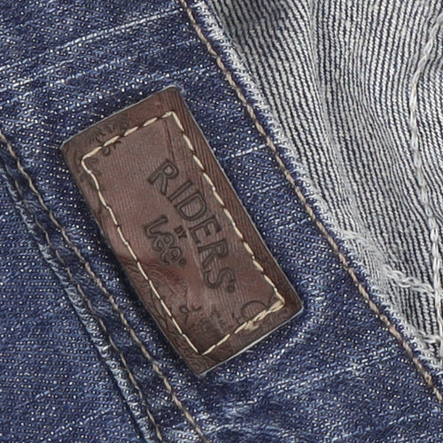 Lee Riders Men's Blue Denim Straight Jeans 40W Medium Fit Classic Style