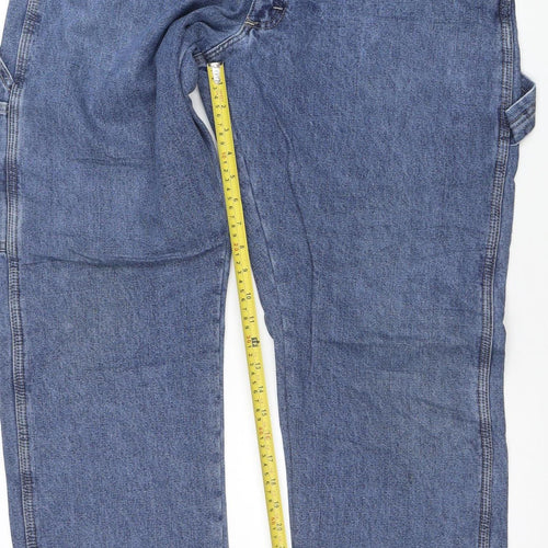 Wrangler Men’s Blue Regular Fit Straight Denim Jeans 34x32
