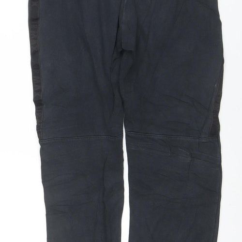 Nike Boys Black Air Max Jogger Trousers XL 158-170cm Fleece Activewear Pants