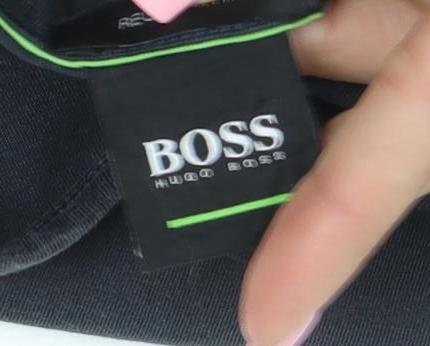 Hugo Boss Men's Black 2XL Crew Neck Cotton T-Shirt