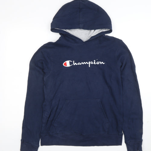 Champion Women’s Navy Blue XL Pullover Hoodie Sweatshirt