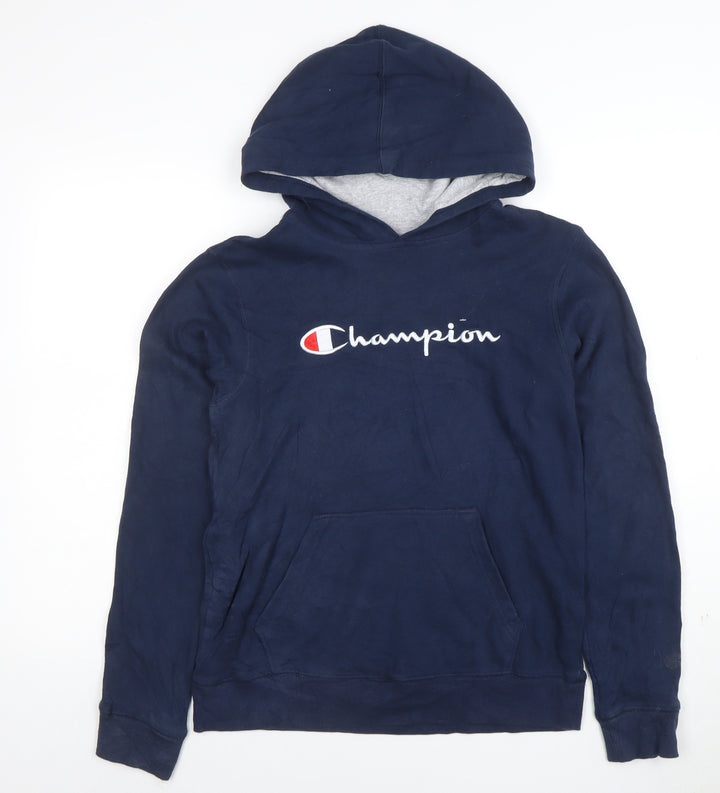 Champion Women’s Navy Blue XL Pullover Hoodie Sweatshirt