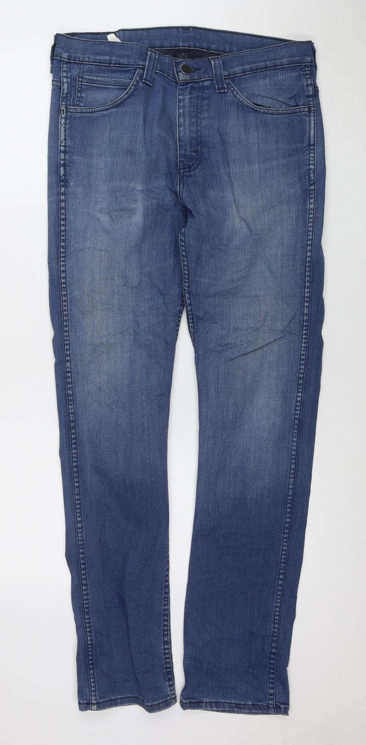 Levi's Men's Blue 510 Regular Fit Stretch Straight Jeans 32W 32L