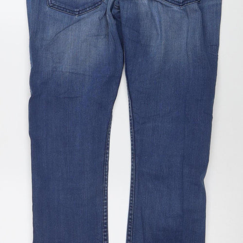 Levi's Men's Blue 510 Regular Fit Stretch Straight Jeans 32W 32L