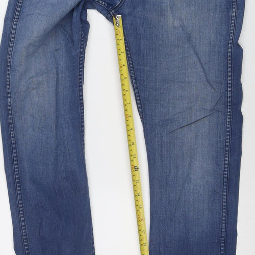 Levi's Men's Blue 510 Regular Fit Stretch Straight Jeans 32W 32L