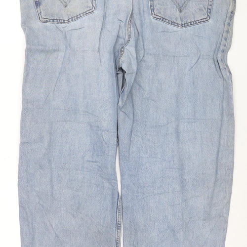 Levi's 550 Men's Blue Relaxed Fit Straight Jeans W42 L32