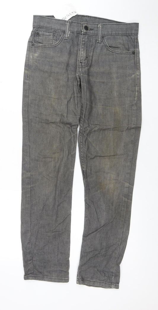Levi Strauss & Co. Men’s Grey 511 Slim Stretch Jeans W29 L30
