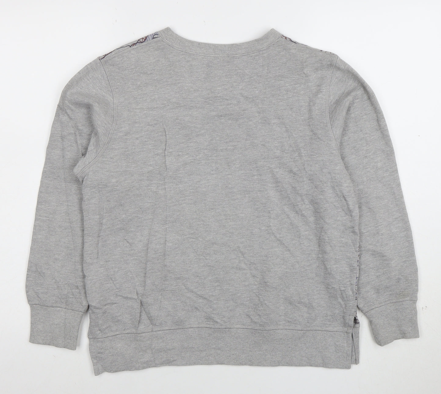 Converse Boys Grey Graphic Pullover Sweatshirt 12-13 Years All Star Logo