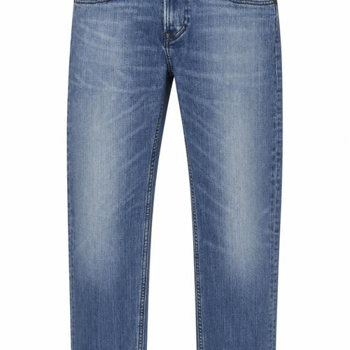 Lee Men's Blue Straight Leg Denim Jeans 29W 34L Regular Fit