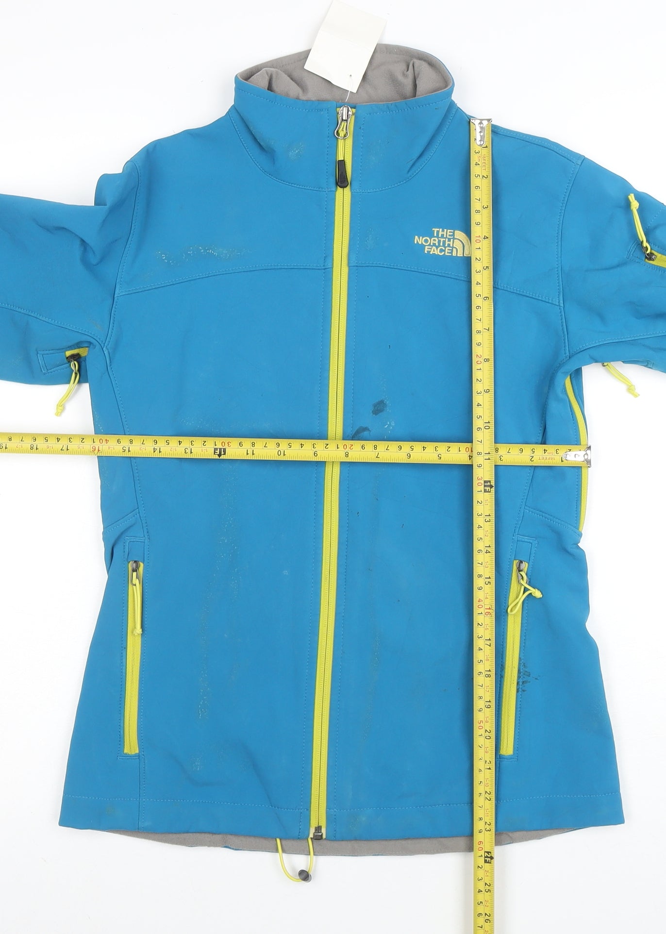 The North Face Women's Blue Softshell Jacket S Water Resistant Outdoor