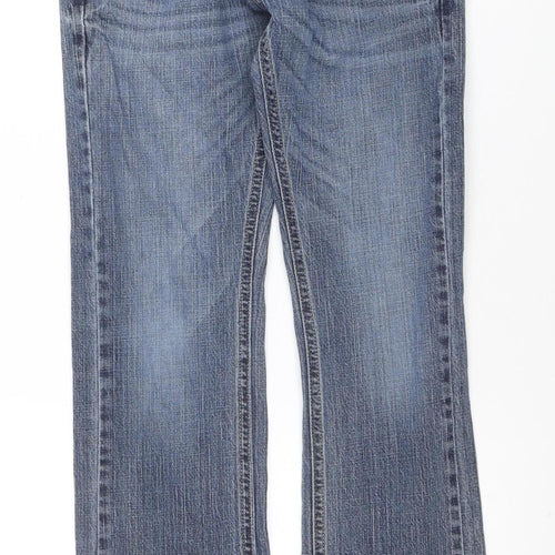 Levi Strauss Men's Blue Straight Jeans W31 L29 Regular Fit Denim