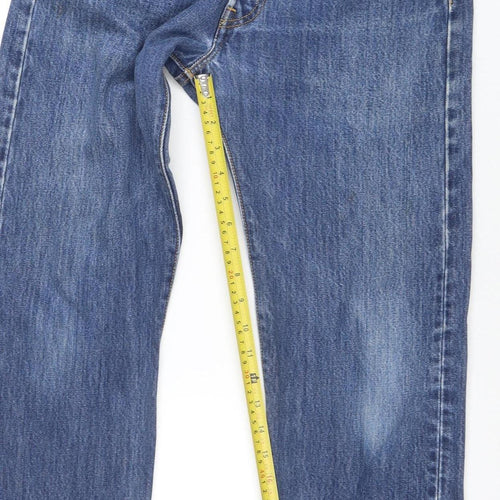 Levi's 501 Men's Blue 30x30 Straight Fit Denim Jeans